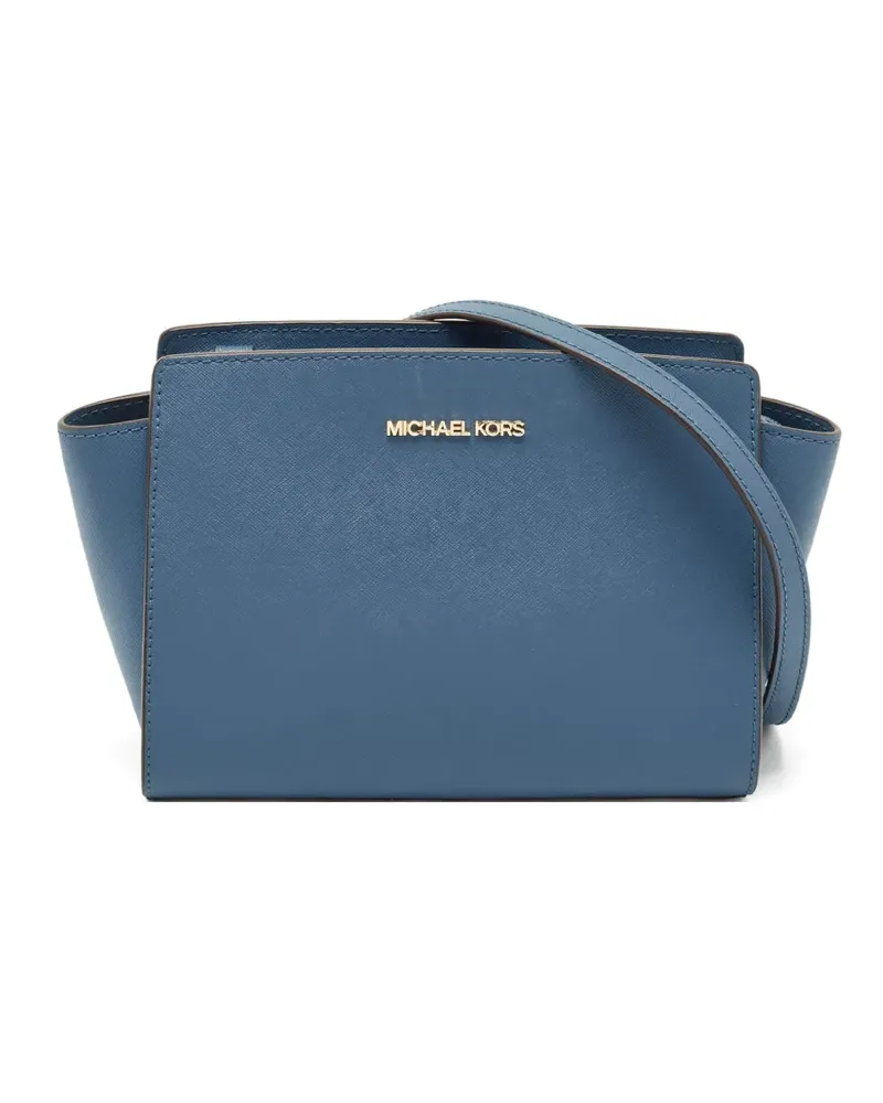 Michael Kors Umhängetasche aus Leder - Blau Blau