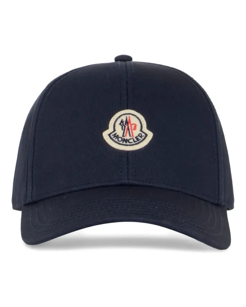 Moncler Baseballkappe aus Gabardine - Blau Blau