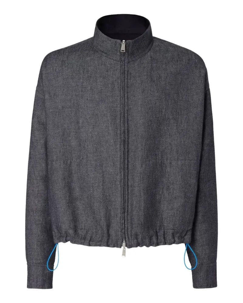 Fendi Wendbare Jeansjacke - Blau Blau