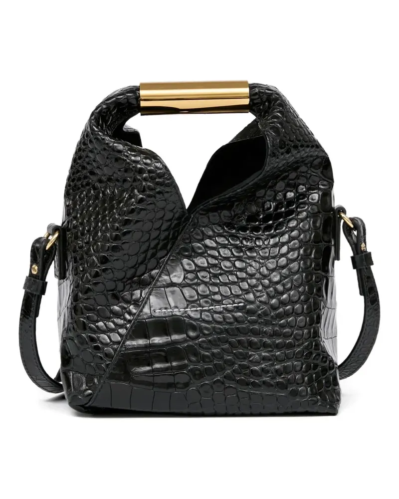Maison Margiela Kleine Japanese Schultertasche - Schwarz Schwarz