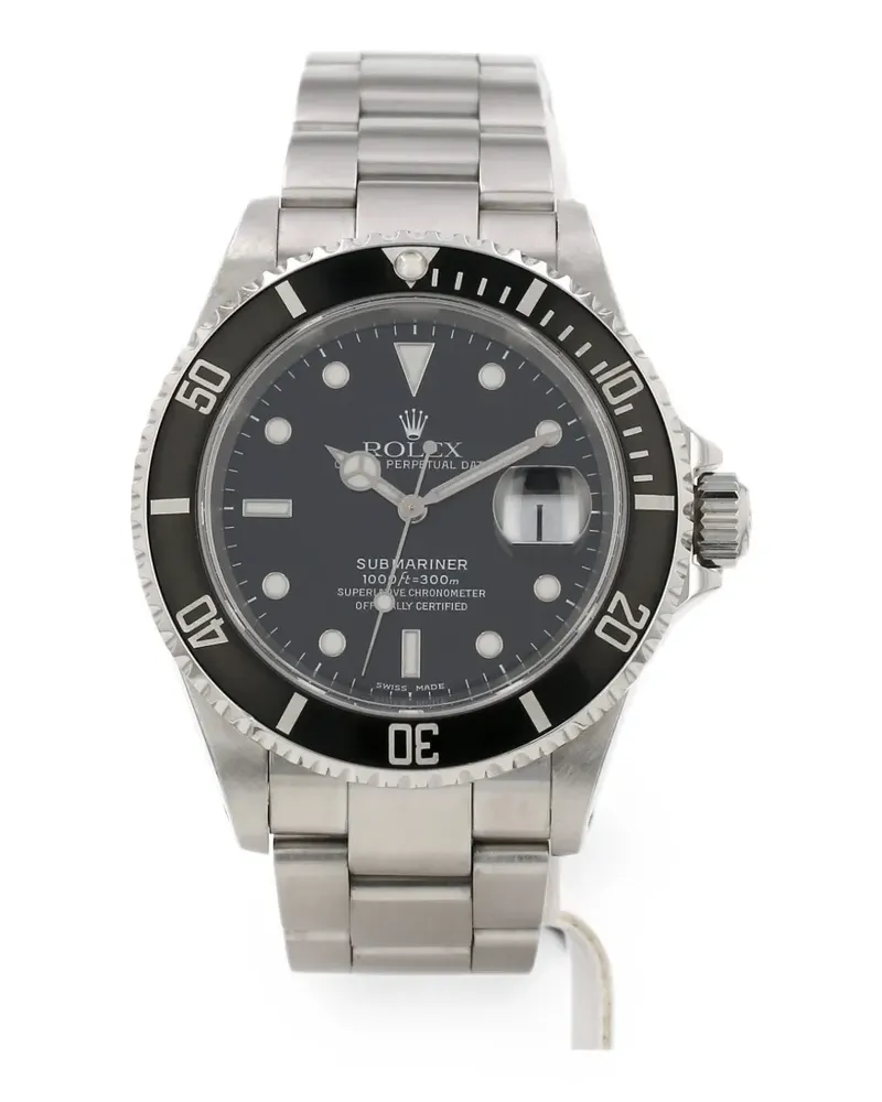 Rolex 2002 Submariner Date 40mm watch - Schwarz Schwarz