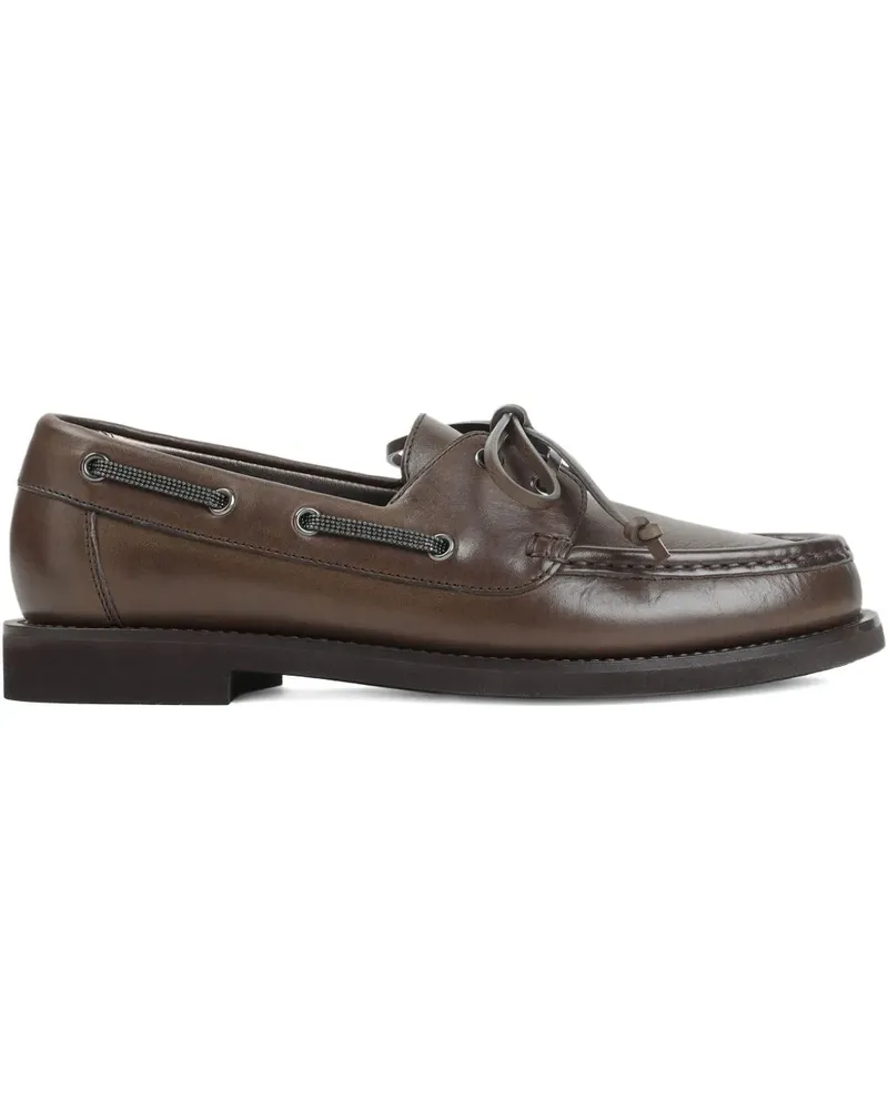 Brunello Cucinelli Klassische Loafer - Braun Braun