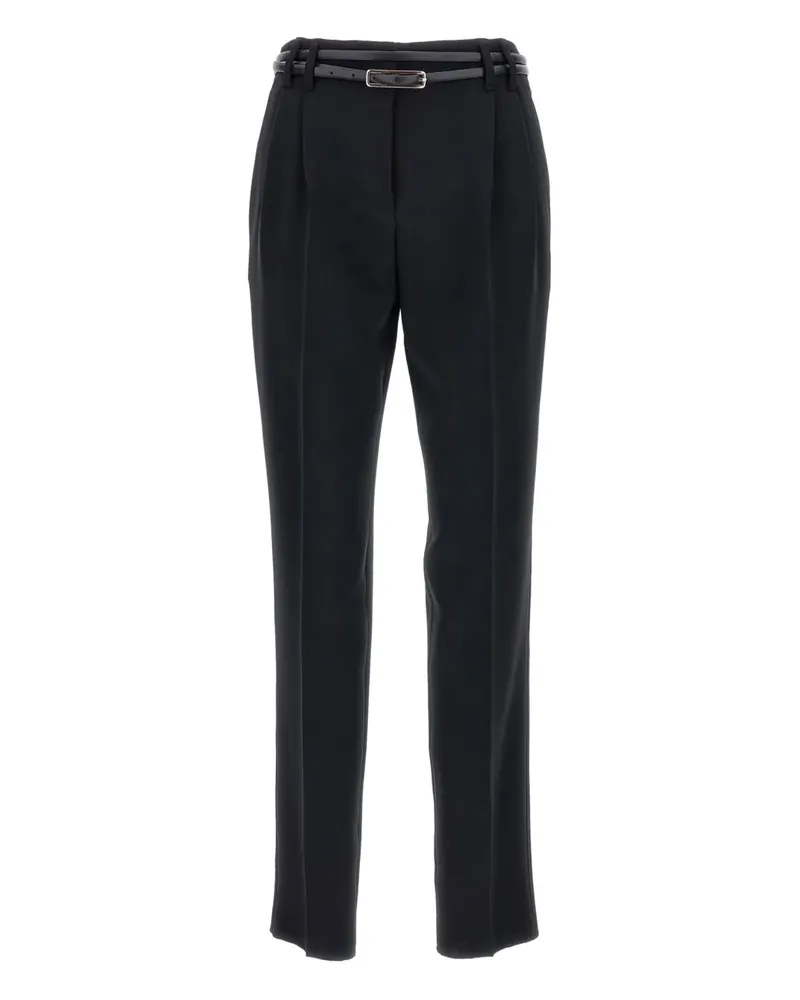 Max Mara Studio Trousers Black - Schwarz Schwarz