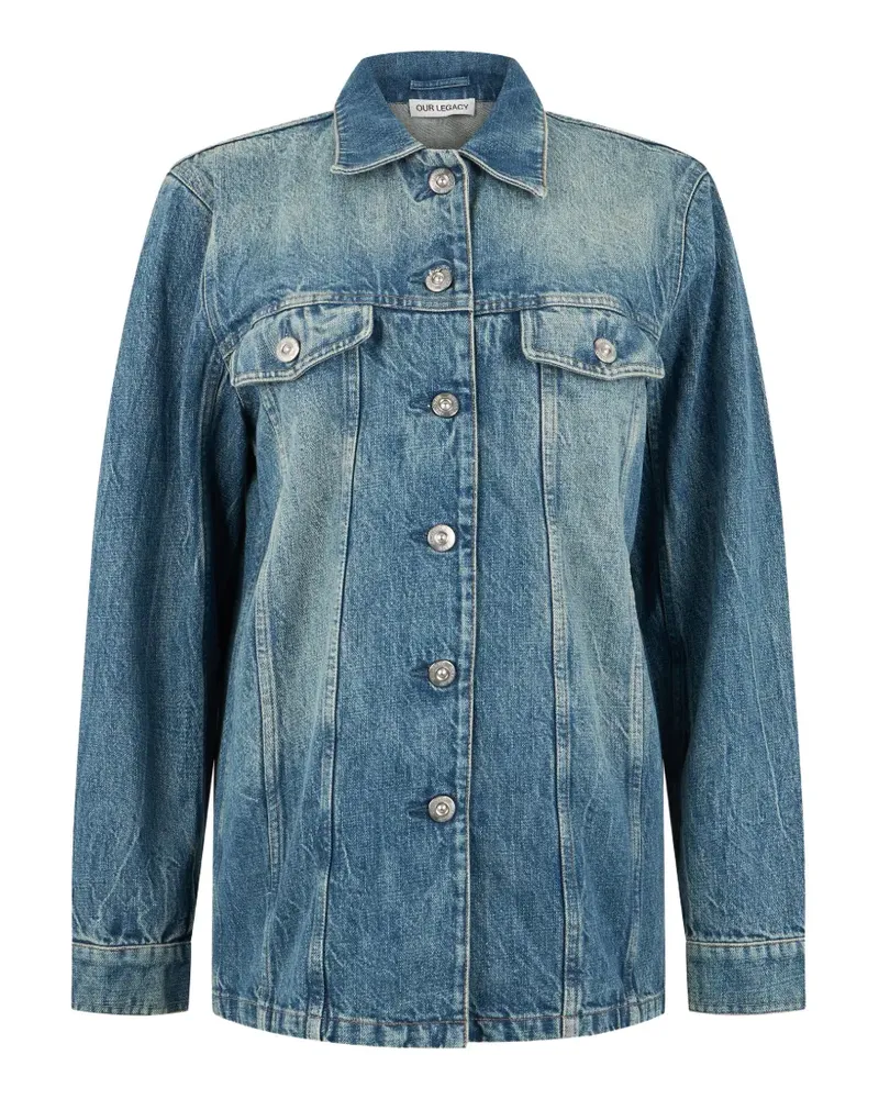 Our Legacy Shackle jacket - Blau Blau