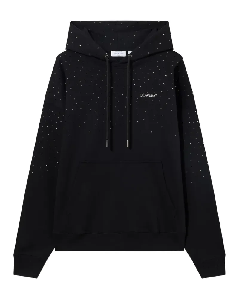 OFF-WHITE x Swarovski crystal-embellished hoodie - Schwarz Schwarz