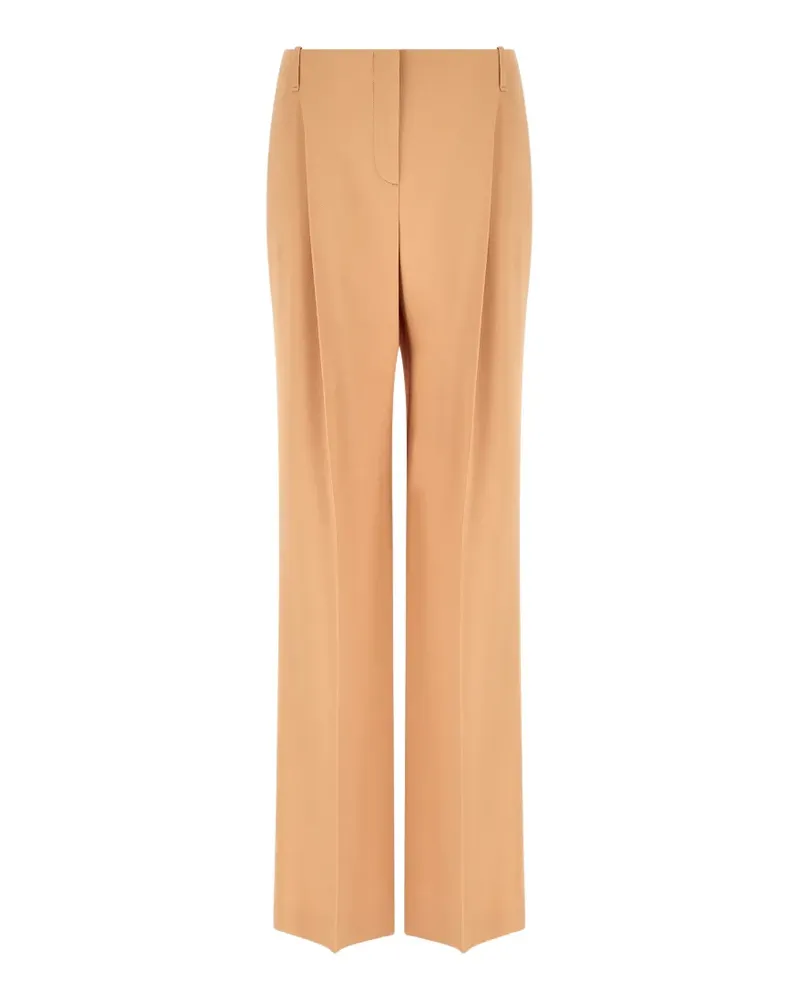 Ermanno Scervino pressed-crease palazzo pants - Nude Nude