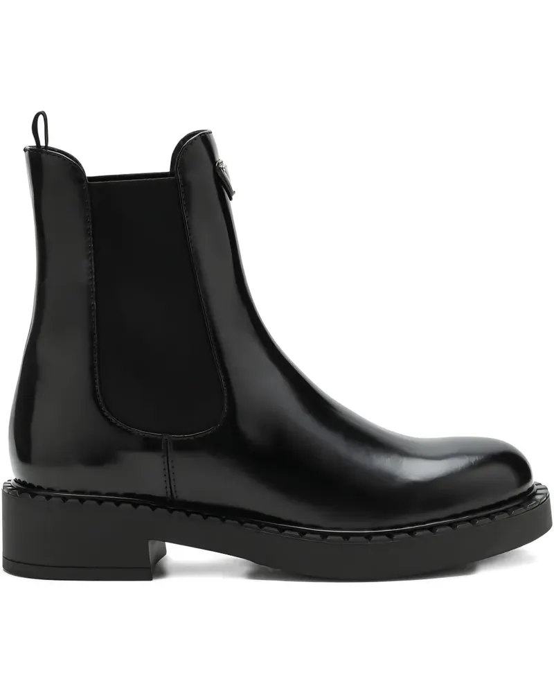 Prada Chelsea-Boots mit elastischen Einsätzen - Schwarz Schwarz
