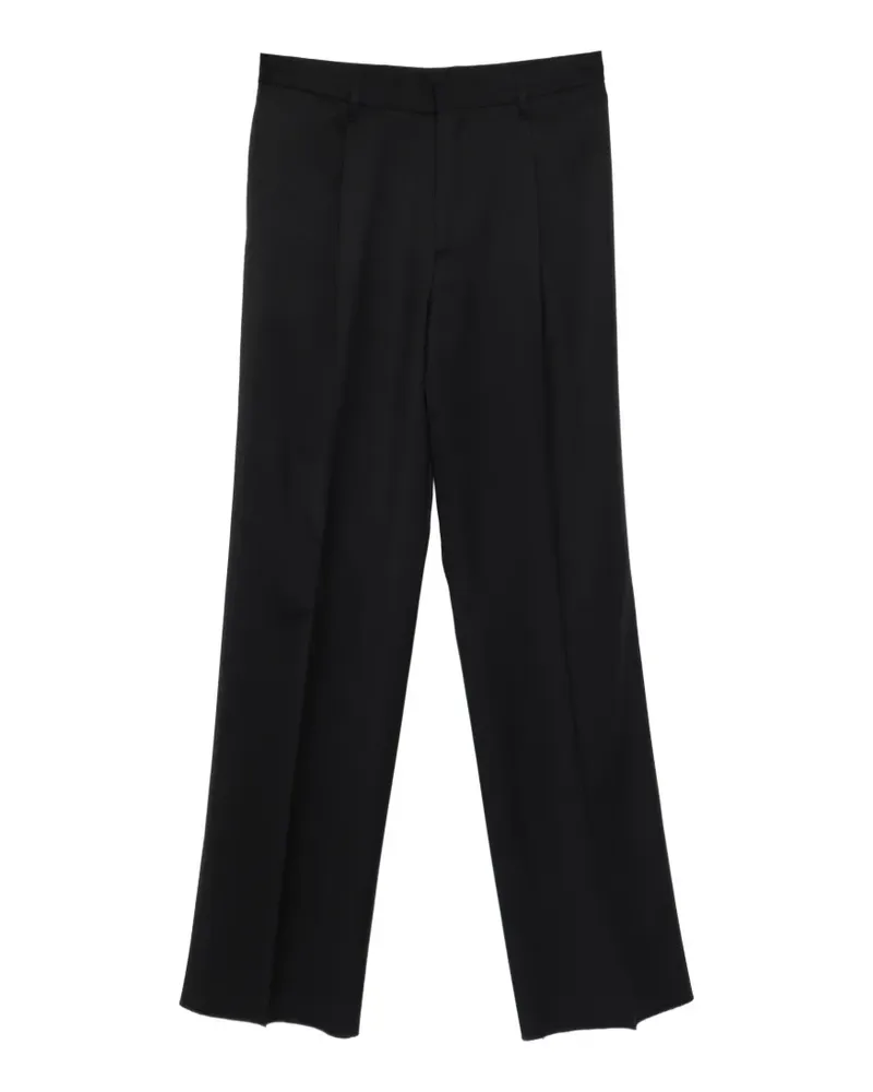 LARDINI Plissierte Hose - Schwarz Schwarz