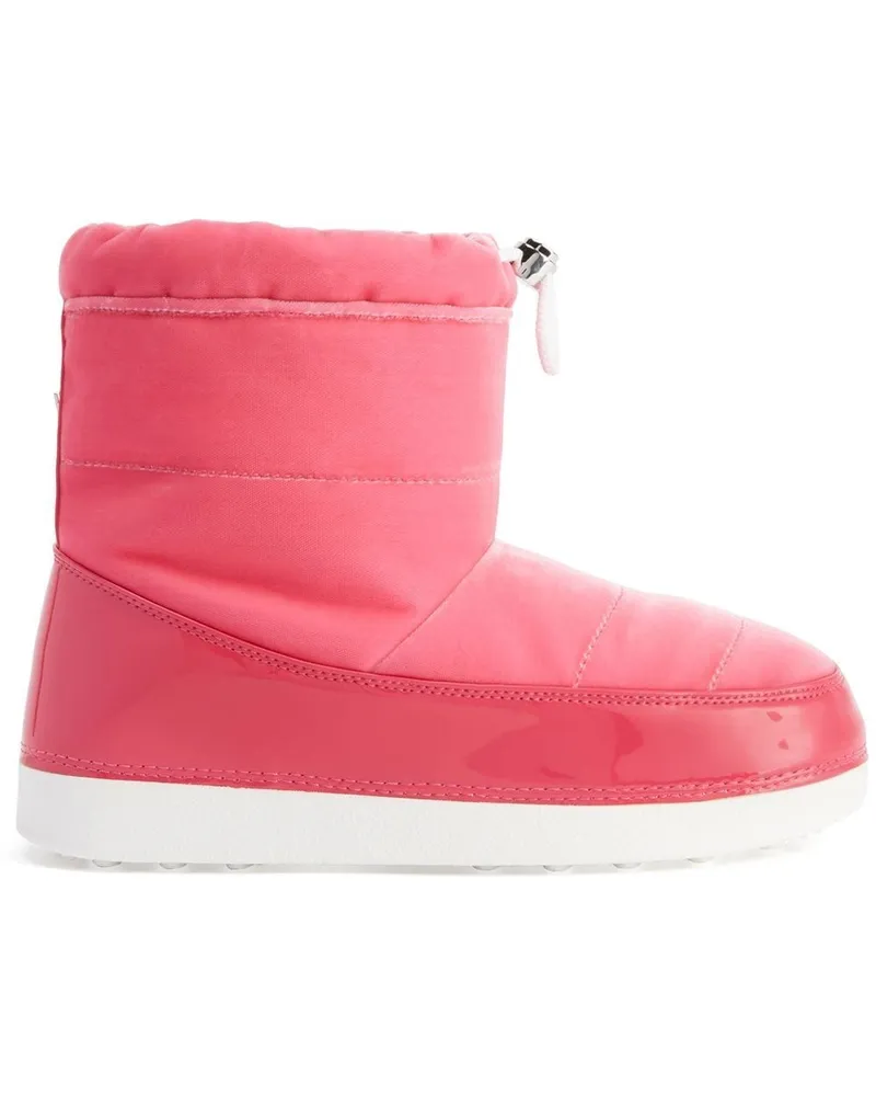 Giuseppe Zanotti Wattierte Stiefel aus GZ-Aspen - Rosa Rosa