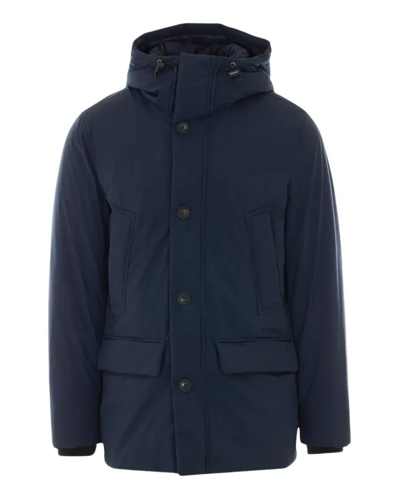 Woolrich hooded padded coat - Blau Blau
