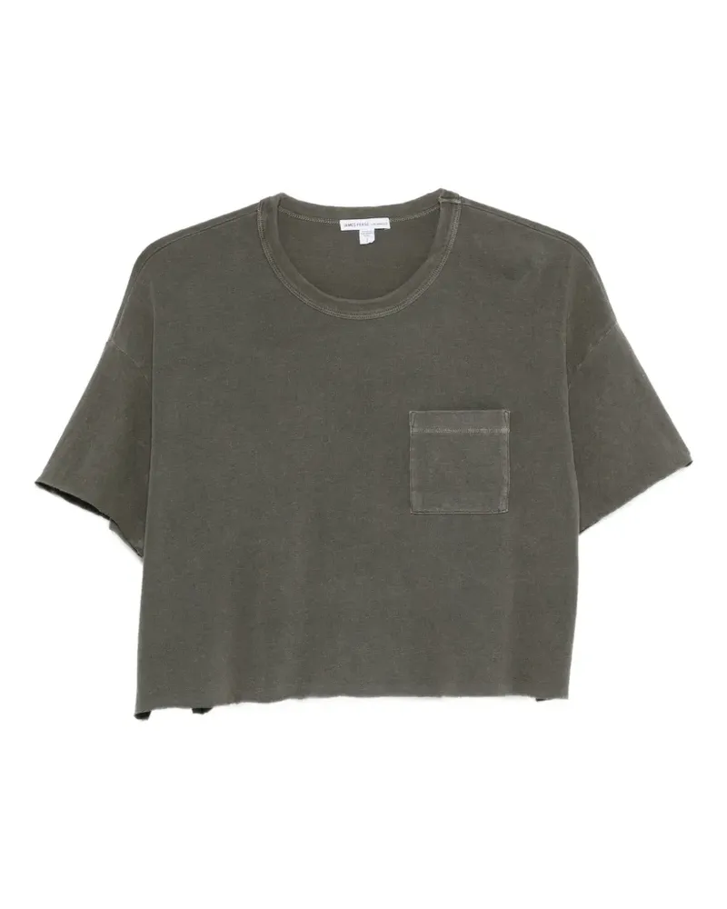 James Perse pocket short-sleeve T-shirt - Grün Grün
