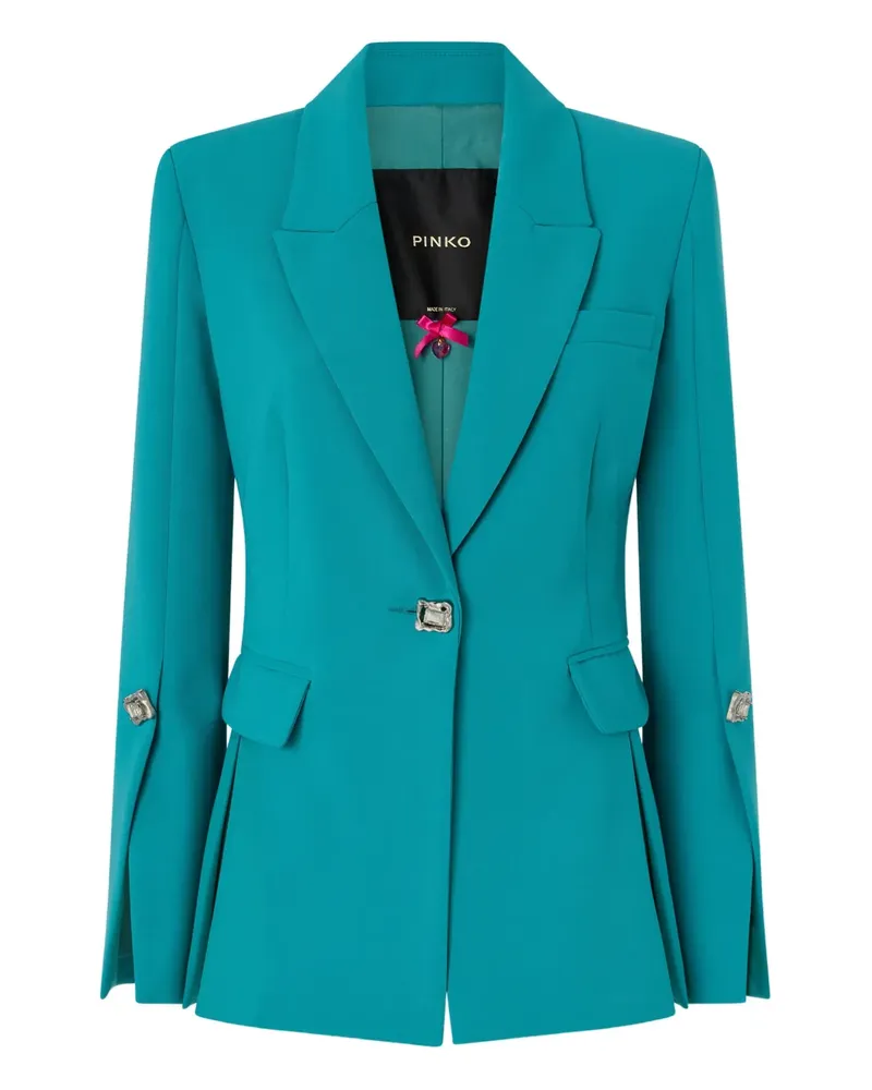 Pinko button single-breasted jacket - Blau Blau