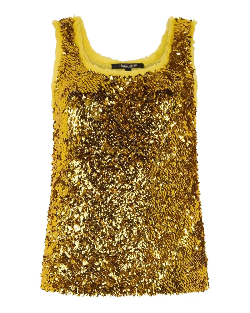 Roberto Cavalli sleeveless top - Gelb Gelb