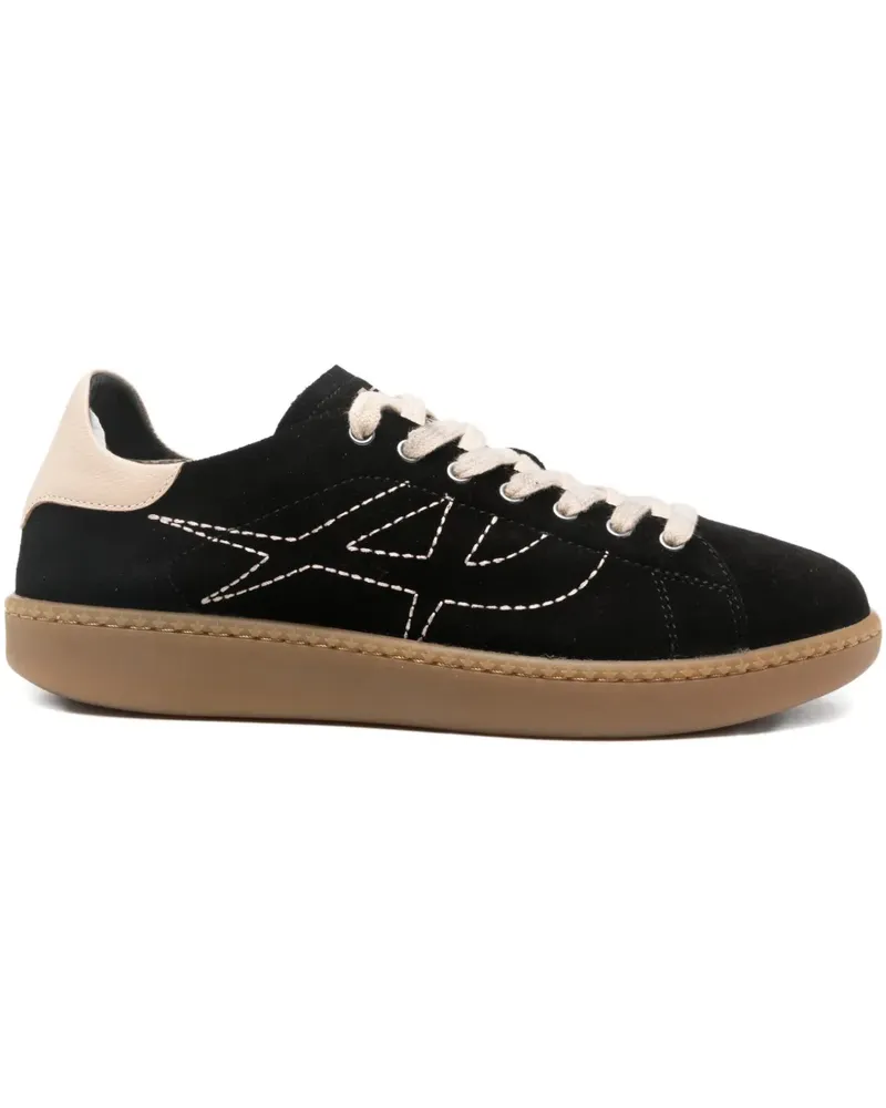 ash star-appliqué sneakers - Schwarz Schwarz