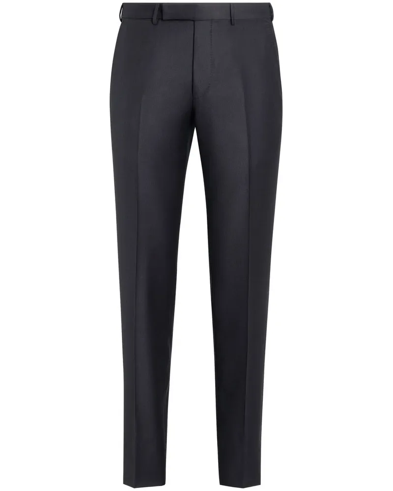 Ermenegildo Zegna Klassische Slim-Fit-Hose - Blau Blau