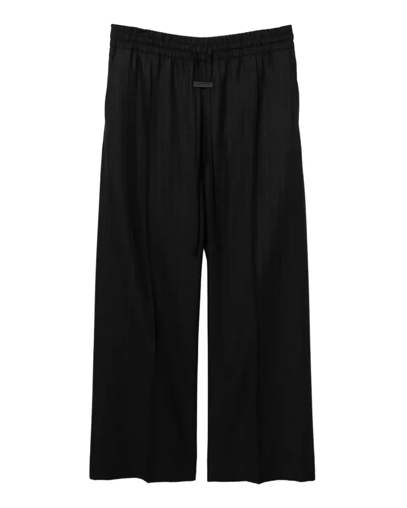 Fear of God Gestreifte Hose - Schwarz Schwarz