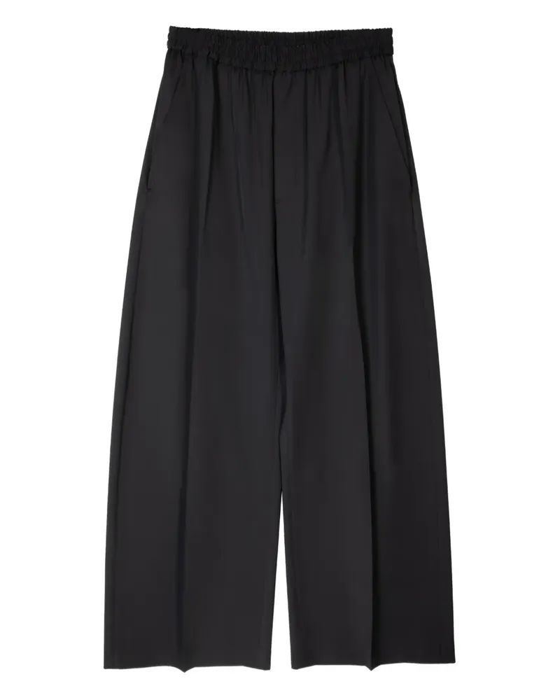 Maison Margiela Hose mit elastischem Bund - Schwarz Schwarz