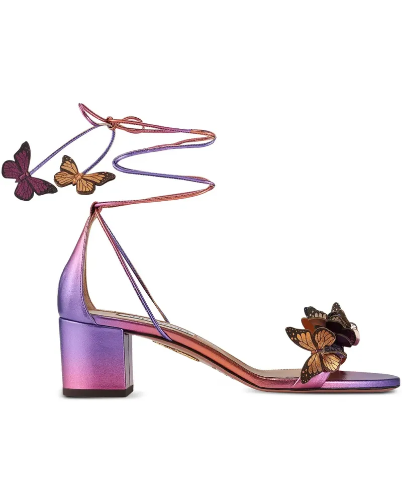 Aquazzura Papillon Sandalen 40mm - Rosa Rosa
