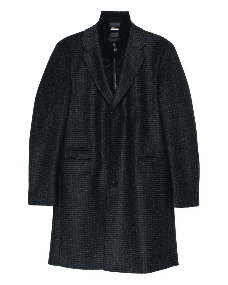 HUGO BOSS buttoned coat - Blau Blau