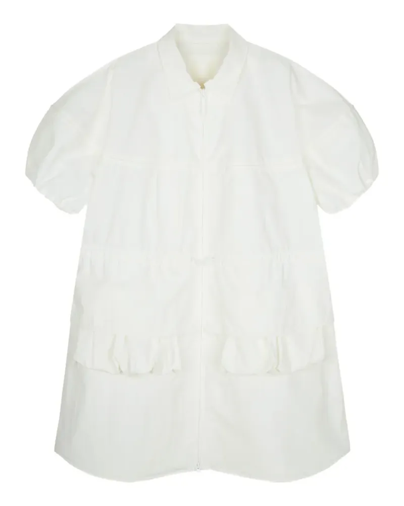 JNBY Kleid mit kurzen Ärmeln - Weiß Weiß