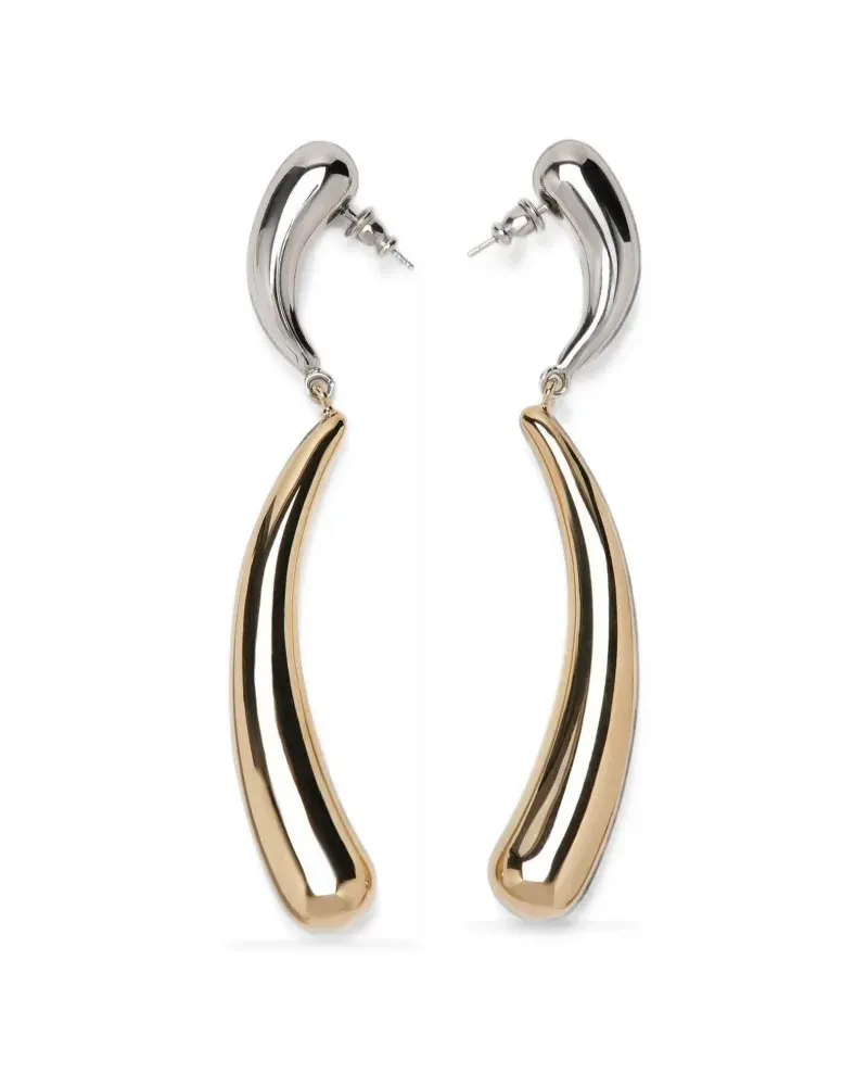 PANCONESI Blow Up Forma earrings - Gold Gold