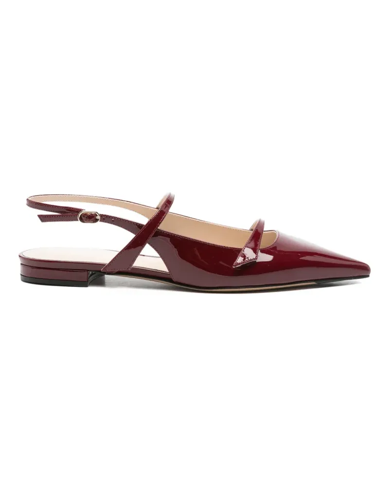 Alexandre Birman pointed-toe slingback pumps - Rot Rot