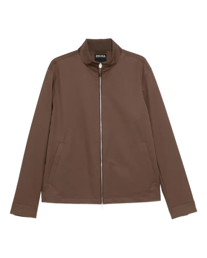 Ermenegildo Zegna Jacke mit Reißverschluss - Braun Braun