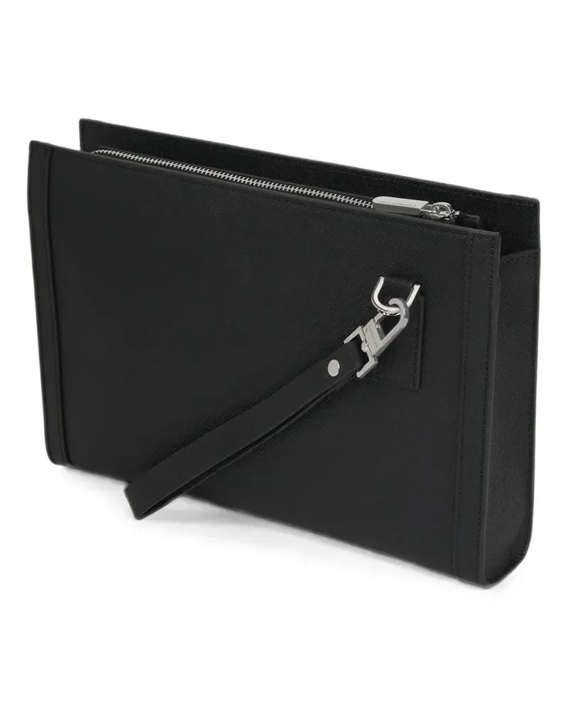 Karl Lagerfeld K/Autograph Clutch - Schwarz Schwarz
