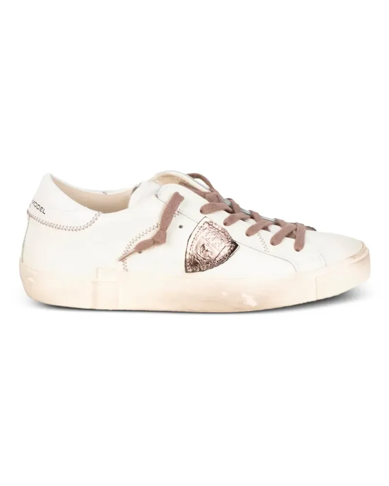 Philippe Model Prsx Sneakers mit Logo-Patch - Nude Nude