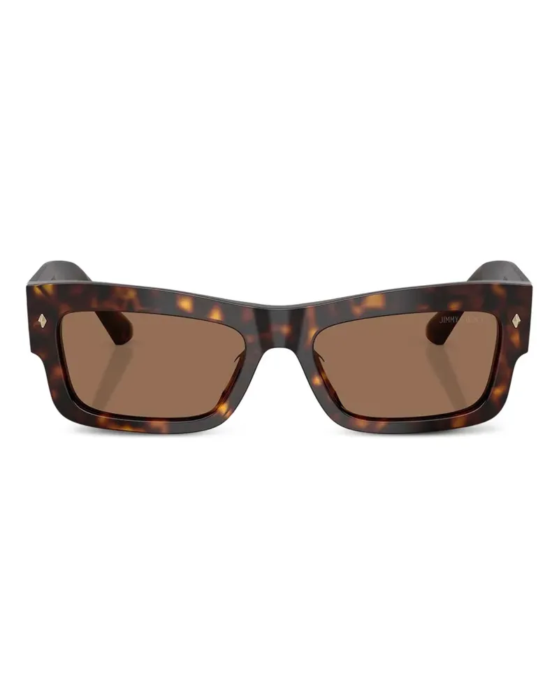 Jimmy Choo JC5063U logo sunglasses - Braun Braun