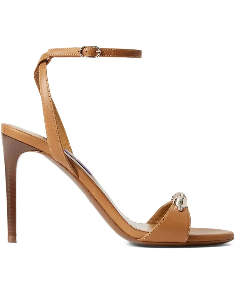 Ralph Lauren Sandalen mit Knöchelriemen - Braun Braun