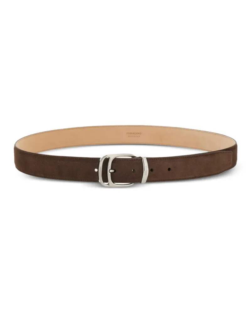 Ferragamo Verstellbarer Gürtel - Braun Braun