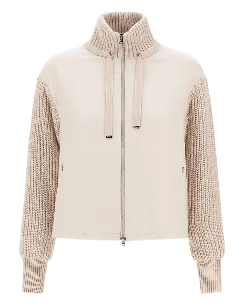 Herno Jacke mit Strickeinsatz - Nude Nude