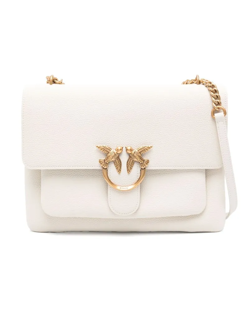 Pinko Love One Soft Schultertasche - Nude Nude