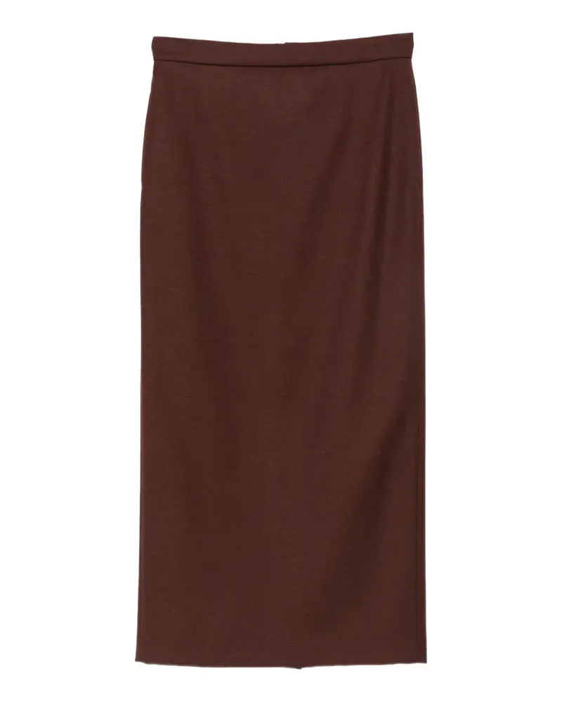 Max Mara straight-cut midi skirt - Braun Braun