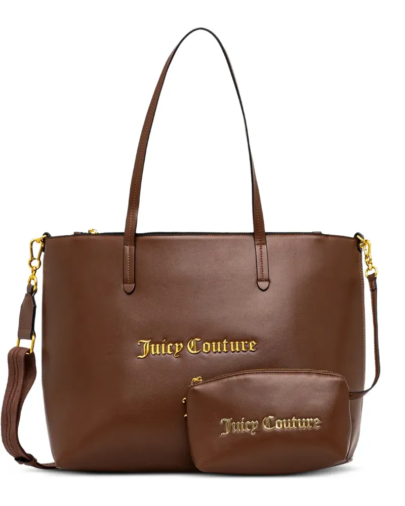 Juicy Couture logo zip-fastening tote bag - Braun Braun