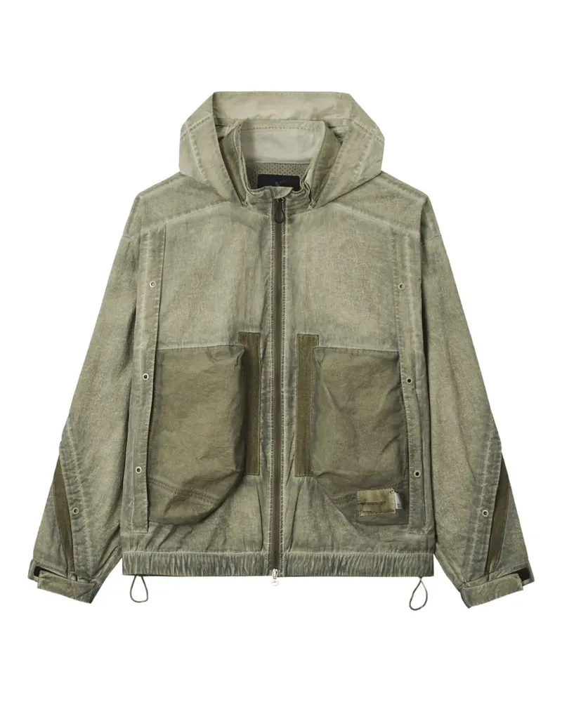 FIVE CM Leichte Kapuzenjacke - Grün Grün