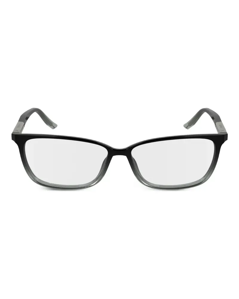 Calvin Klein Eckige Brille aus Acetat - Schwarz Schwarz