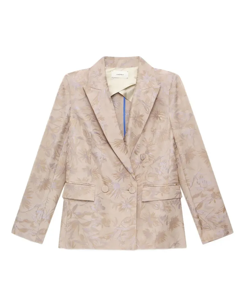 Maliparmi Breeze D' Été jacquard blazer - Nude Nude