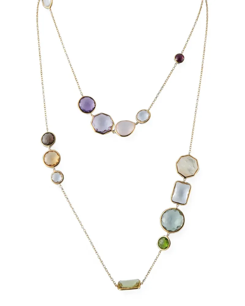 Ippolita multi-stone necklace - Gold Gold
