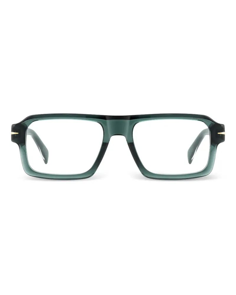 EYEWEAR by DAVID BECKHAM Brille mit eckigem Gestell - Grün Grün