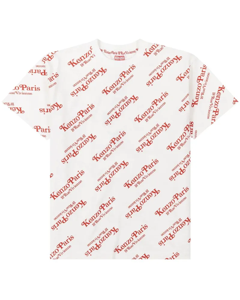 Kenzo x Verdy T-Shirt mit Logo-Print - Weiß Weiß