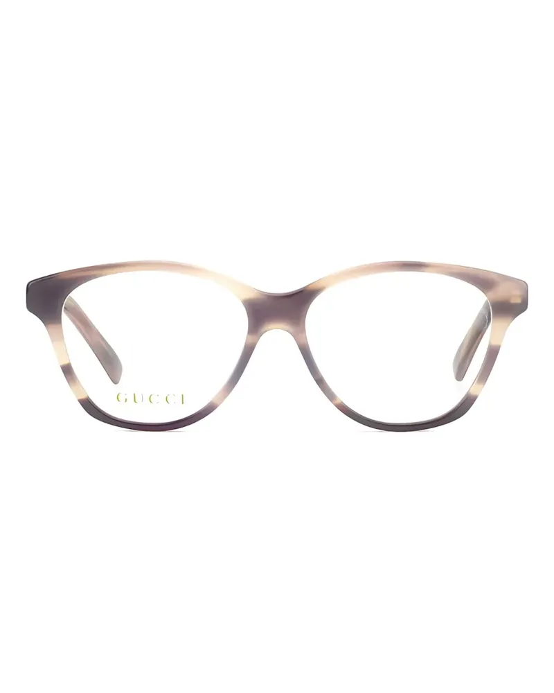 Gucci GG0456O Brille mit eckigem Gestell - Grau Grau