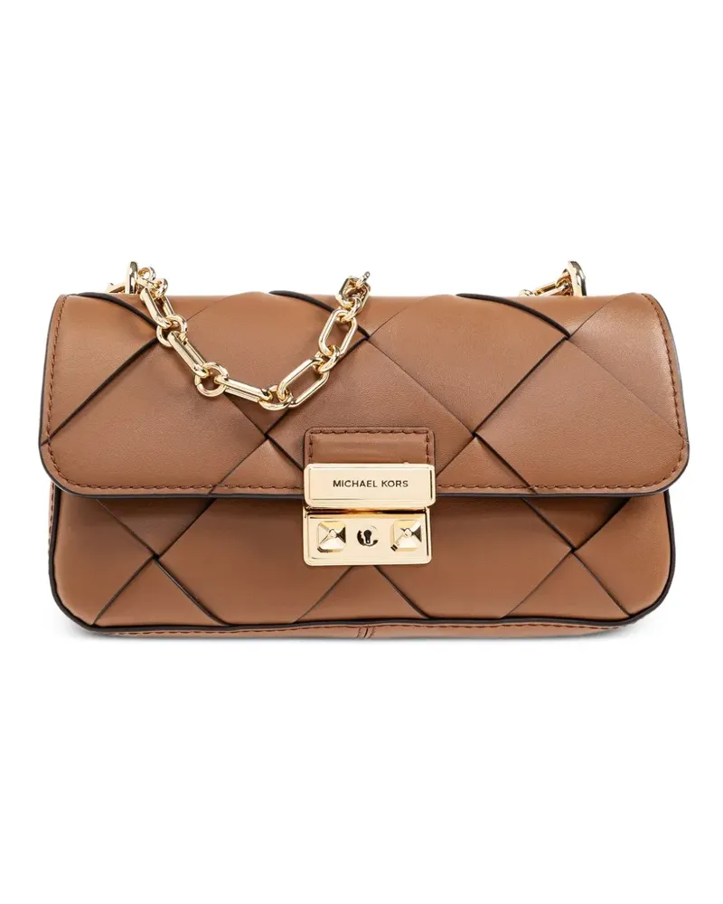Michael Kors Schultertasche aus Leder - Braun Braun