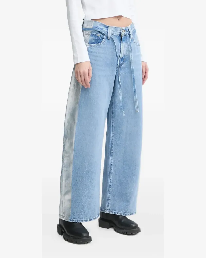 Levi's Jeans mit seitlichen Einsätzen - Blau Blau