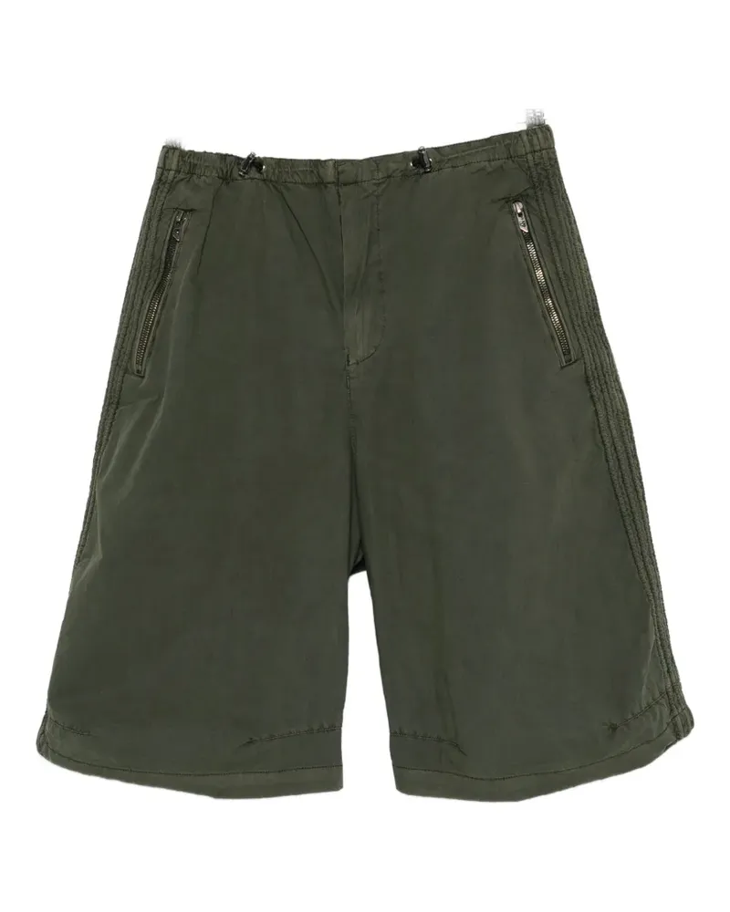 Diesel P-Stitch zip shorts - Grün Grün
