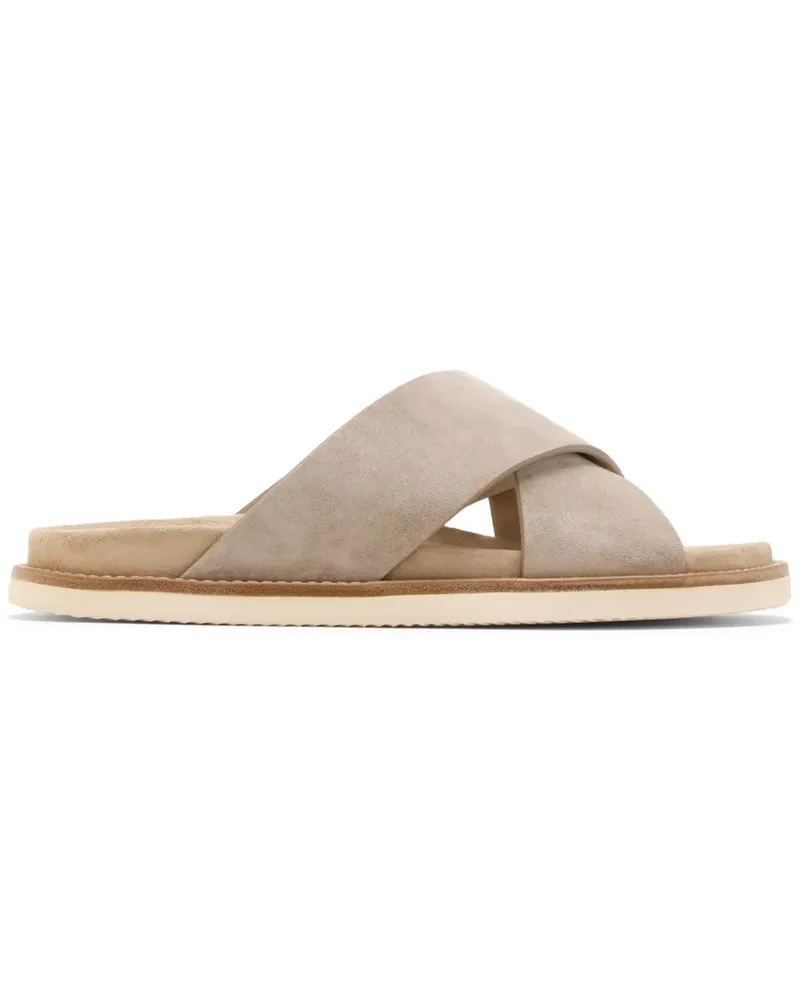 Brunello Cucinelli Sandalen aus Wildleder - Braun Braun
