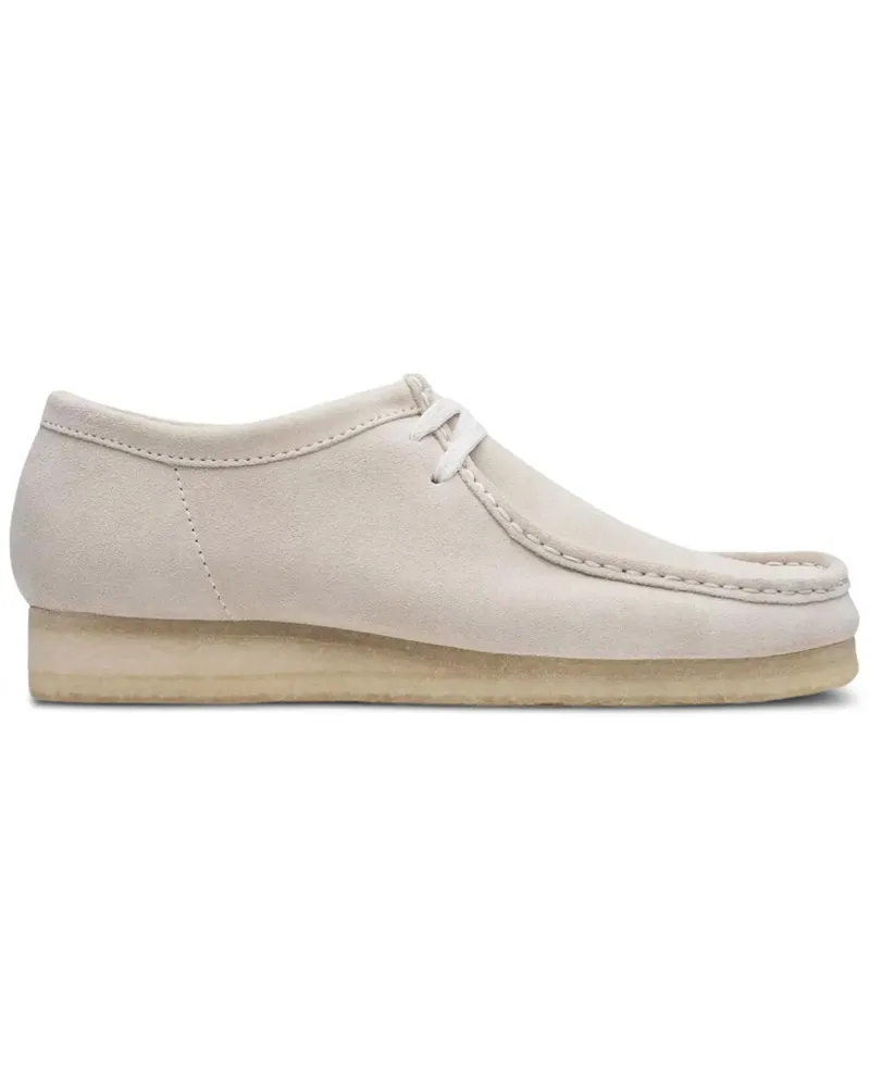 Clarks Wallabee "OFF WHITE SUEDE" Desert-Boots - Nude Nude