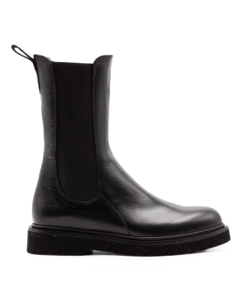 Guglielmo Rotta elasticated-panel Chelsea boots - Schwarz Schwarz