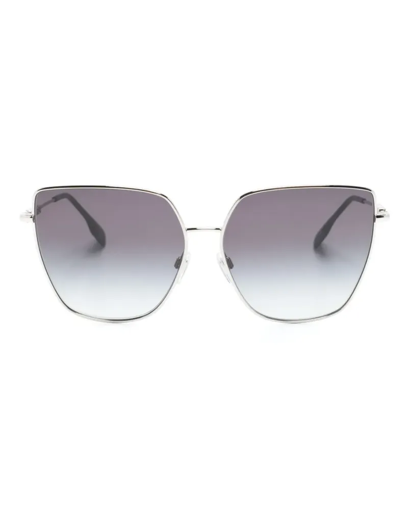 Burberry Cat-Eye-Sonnenbrille im Oversized-Look - Silber Silber